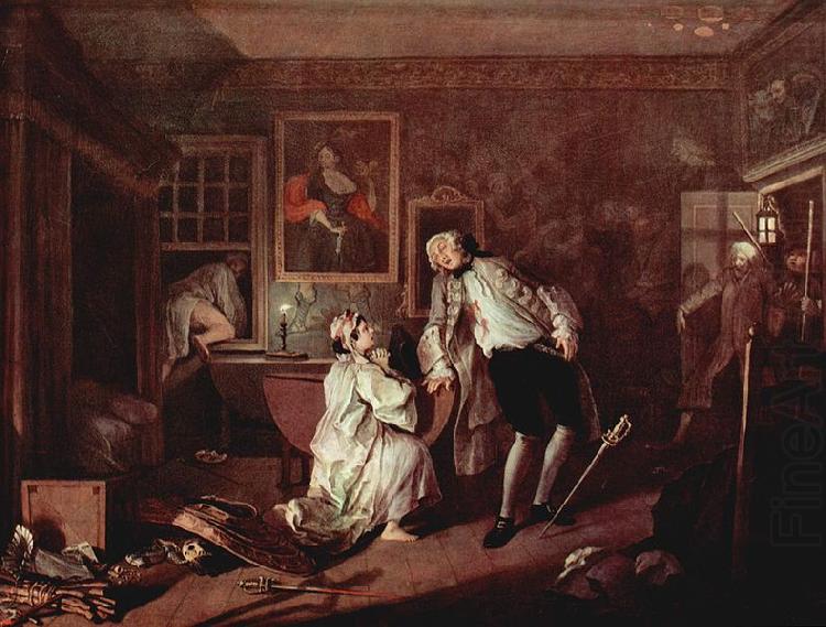 The murder of the count, William Hogarth